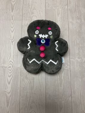 Squishable Zombie Gingerbread Man Plush Gray Halloween Stuffed Toy